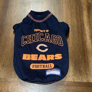Chicago Bears dog shirt size xs